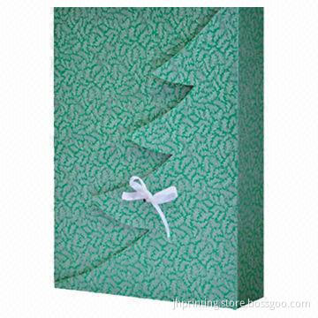 Handmade Christmas Gift Box with Ribbon